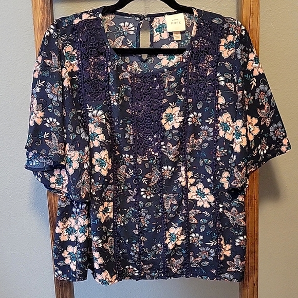 Heritage Lounging mesh Sweater | Wide Sleeved light weight blouse | Batwing Sleeve | Summer sweater | Doleman Style | Bell Sleeves | floral